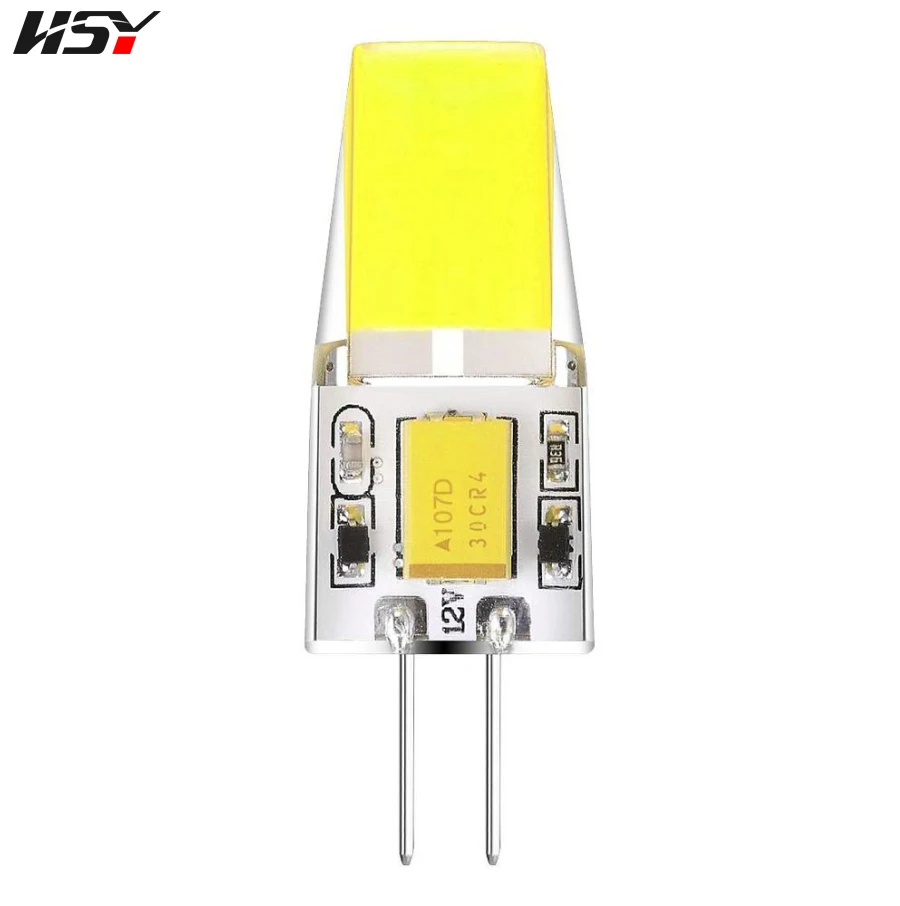 10PCS Mini G4 High Quality LED COB Lamp 2.2W Bulb AC DC 12V 220V Candle Lights Replace 30W 40W Halogen for Chandelier Spotlight