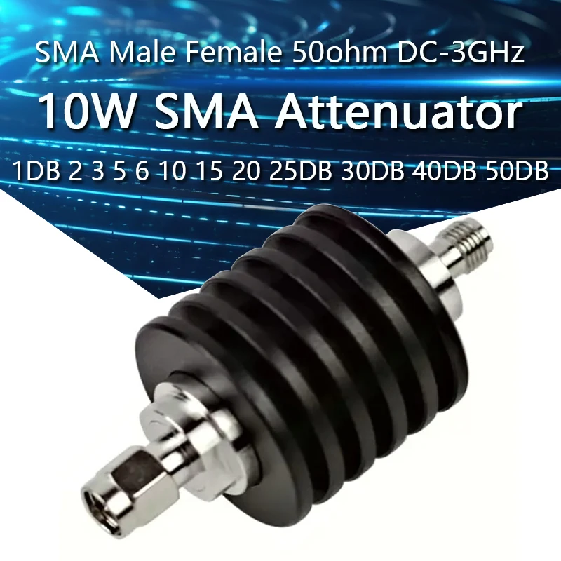 

SMA коаксиальный аттенюатор 10 Вт