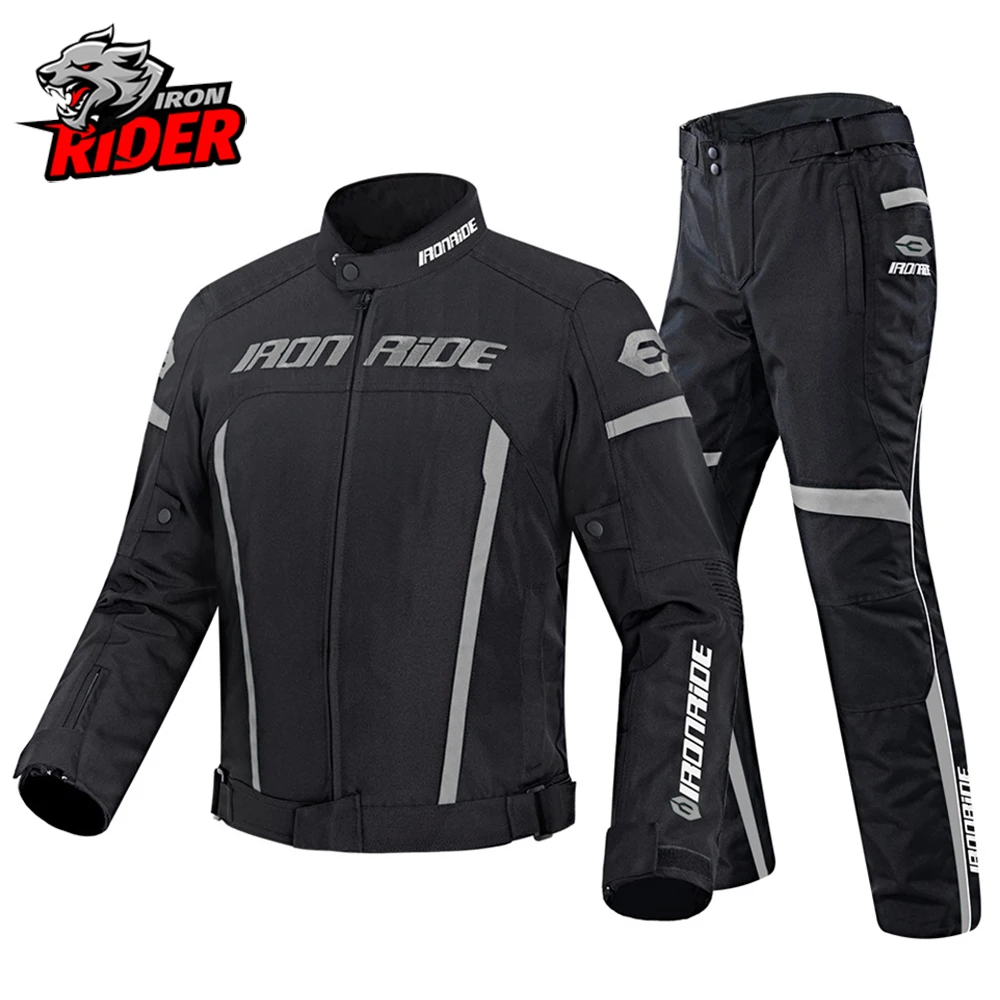 

New Motorcycle Jacket Men Jaqueta Motociclista Waterproof Riding Racing Moto Protection Motocross Jacket With Linner Detachable