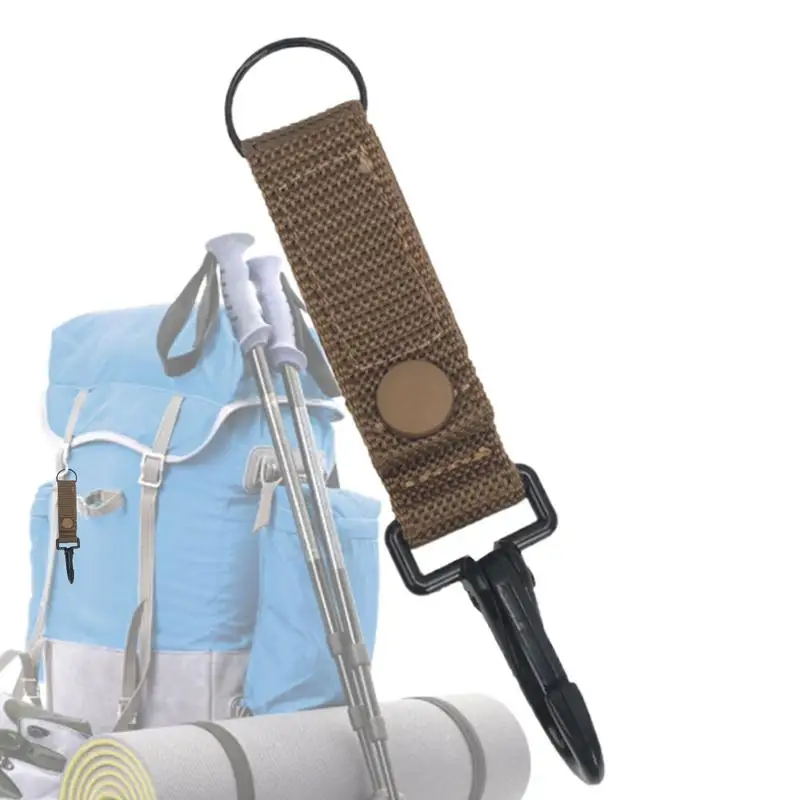 Зажим для ремня ключей уличное кольцо сверхпрочное хранилище нейлоновая лента