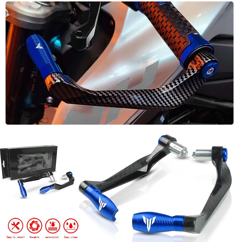 Для YAMAHA MT03 MT07 MT09 Φ рукоятки руля тормозные рычаги сцепления защитная накладка +
