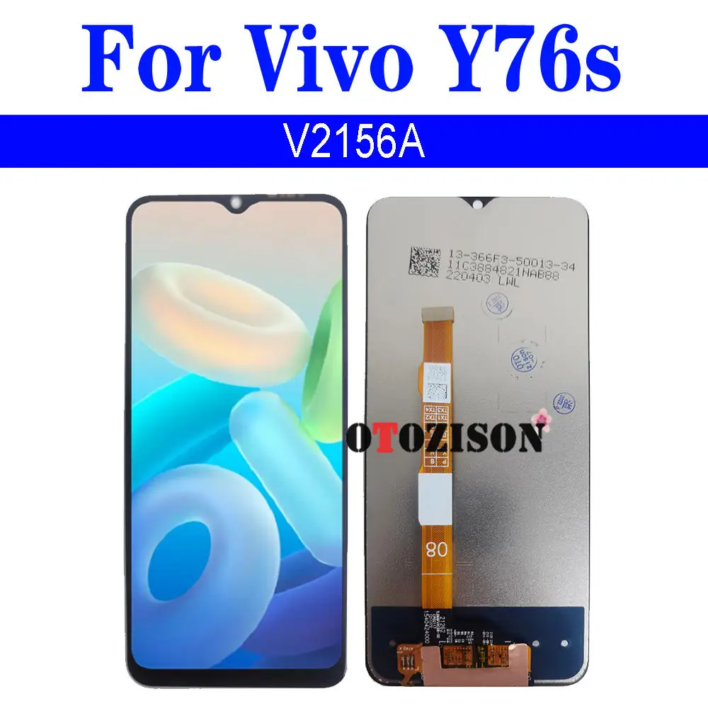 ЖК-экран 6 58 дюйма Y76s для Vivo V2156A экран дисплея сенсорный дигитайзер датчик в сборе