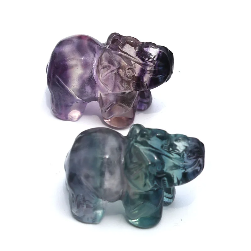 

1 шт., качественный Натуральный Радужный фонарь со слоном