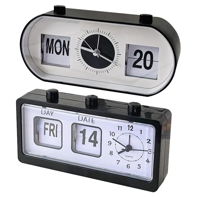 

Alarm Clocks Bedroom Alarm Clock Backlight Snooze Mute Calendar Desktop Small Clock Battery Operated Table Clock And Desk Clocks
