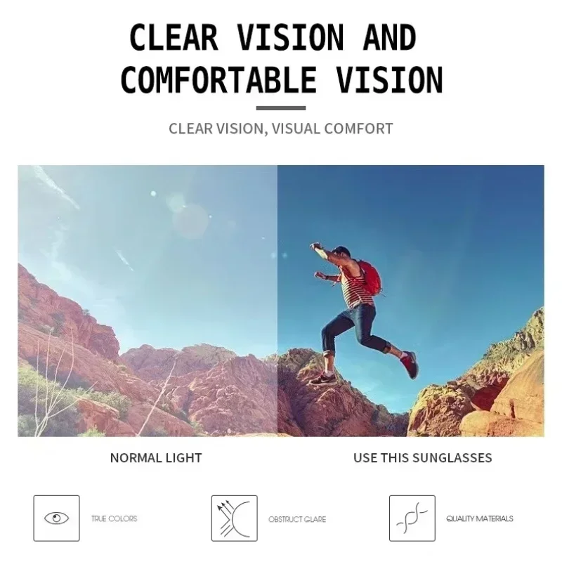 Мужские поляризационные солнцезащитные очки MTB