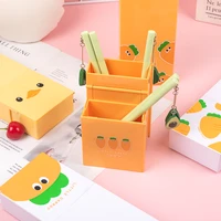 girl pencil case with variable pen holder boys school first class funny stationery cute and kawaii kit trousse scolaire cases