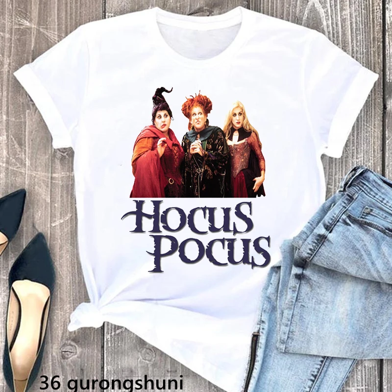 

Summer Funny I Just Took A Dna Test Turns Out I'M 100% That Witch Graphic Print Tshirt Women Hocus Pocus T Shirt Femme Tops Tee