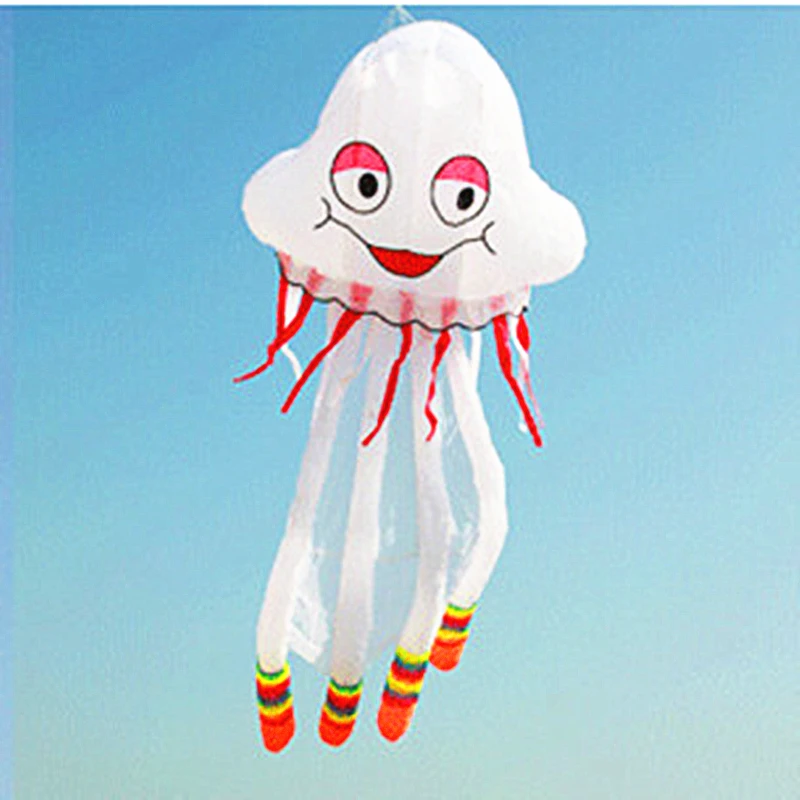 Бесплатная доставка 5 м воздушный змей-медуза летающий осьминог мягкий змей