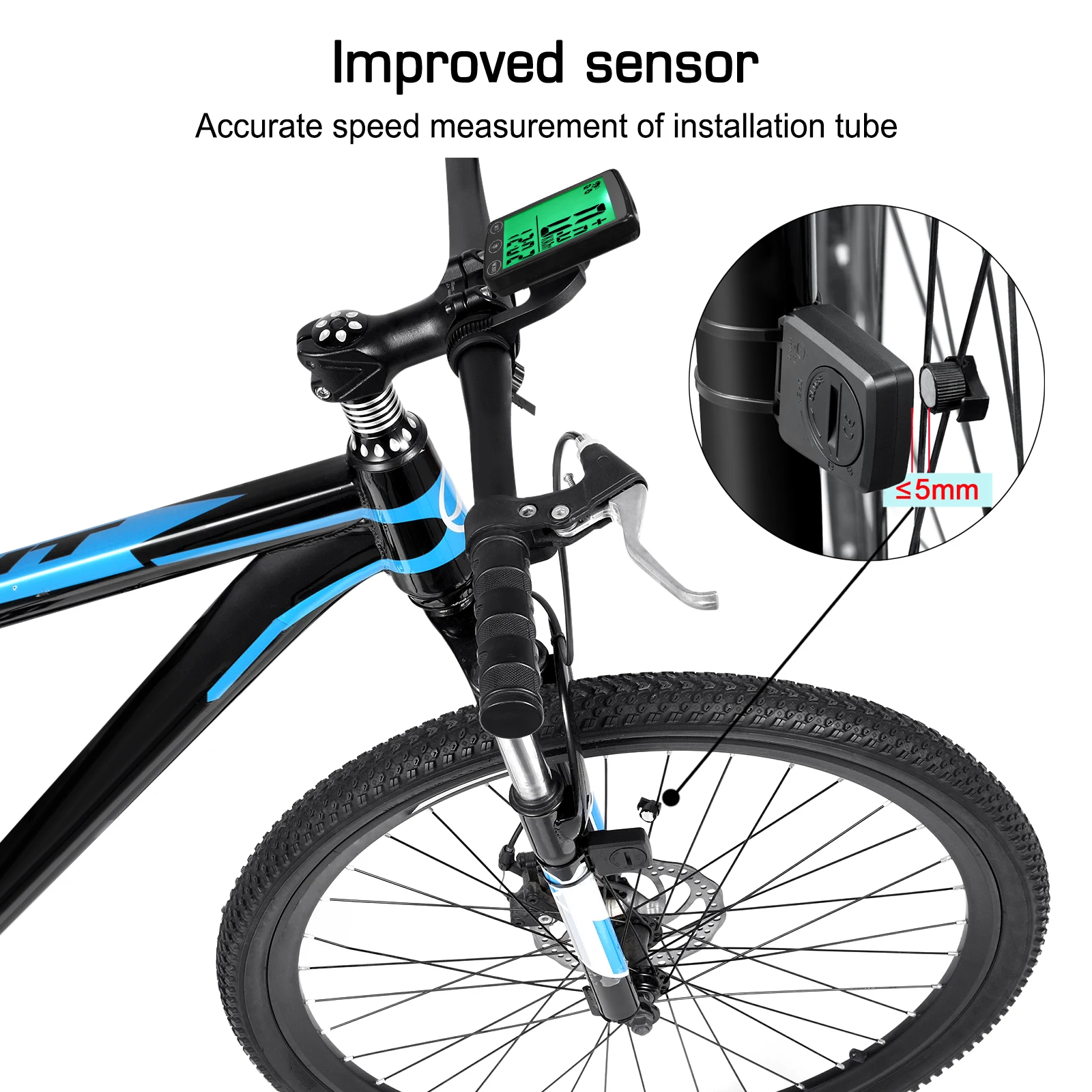 Водонепроницаемый велосипедный компьютер LIXADA с подсветкой одометр спидометр