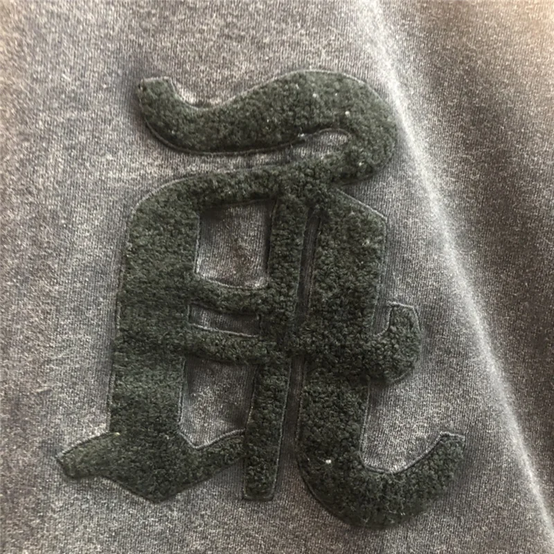 Футболка ASKYURSELF с коротким рукавом для мужчин и женщин тяжелая Ретро футболка