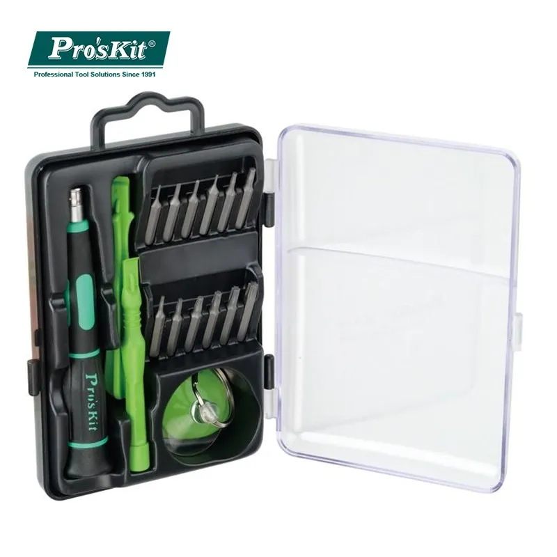 

Pro'sKit SD-9314 16 в 1 Набор инструментов для Apple Products iPad iPhone Мобильный телефон Набор отверток для ремонта