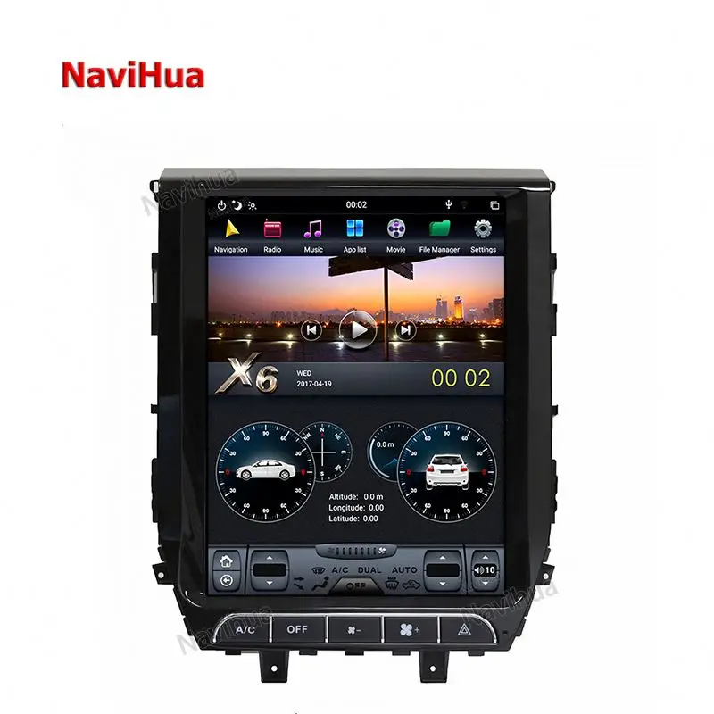 Navihua 12 1 &quotAndroid 9 Автомобильная магнитола с GPS WIFI BT для Toyota Land Cruiser 2016-2018 |