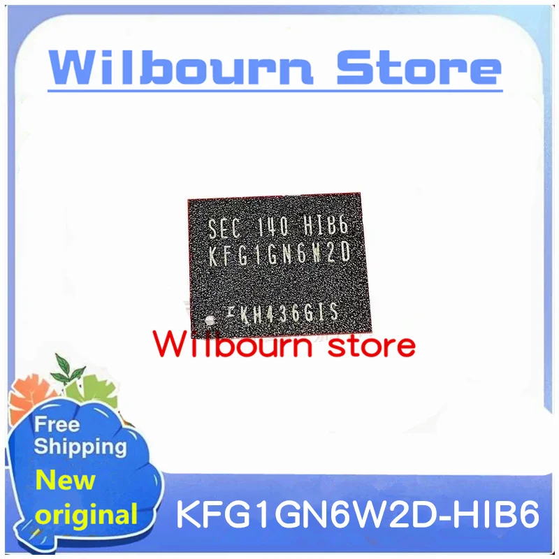 2 шт. ~ 10 шт./партия KFG1GN6W2D-HIB6 KFG1GN6W2D HIB6 BGA 100%, новый товар в наличии