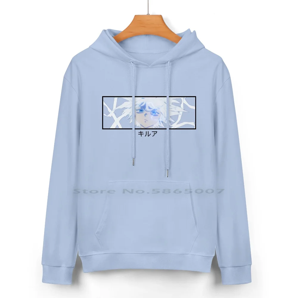 Толстовка Killua Godspeed из чистого хлопка свитер 24 цвета Hunter X дизайнерская ассоциация