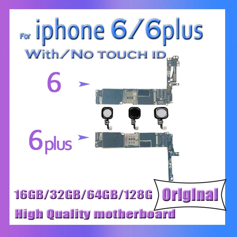 Материнская плата Clean iCloud для iPhone 6 plus материнская без идентификационной учетной