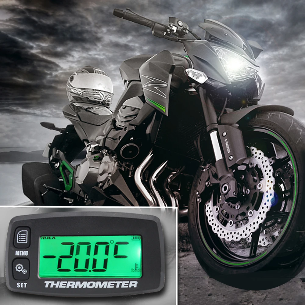 Счетчик часов Индуктивный Тахометр Датчик Оповещение об/мин Инженерная подсветка перестраиваемый Тахометр Счетчик часов для мотоцикла ATV газонокосилка