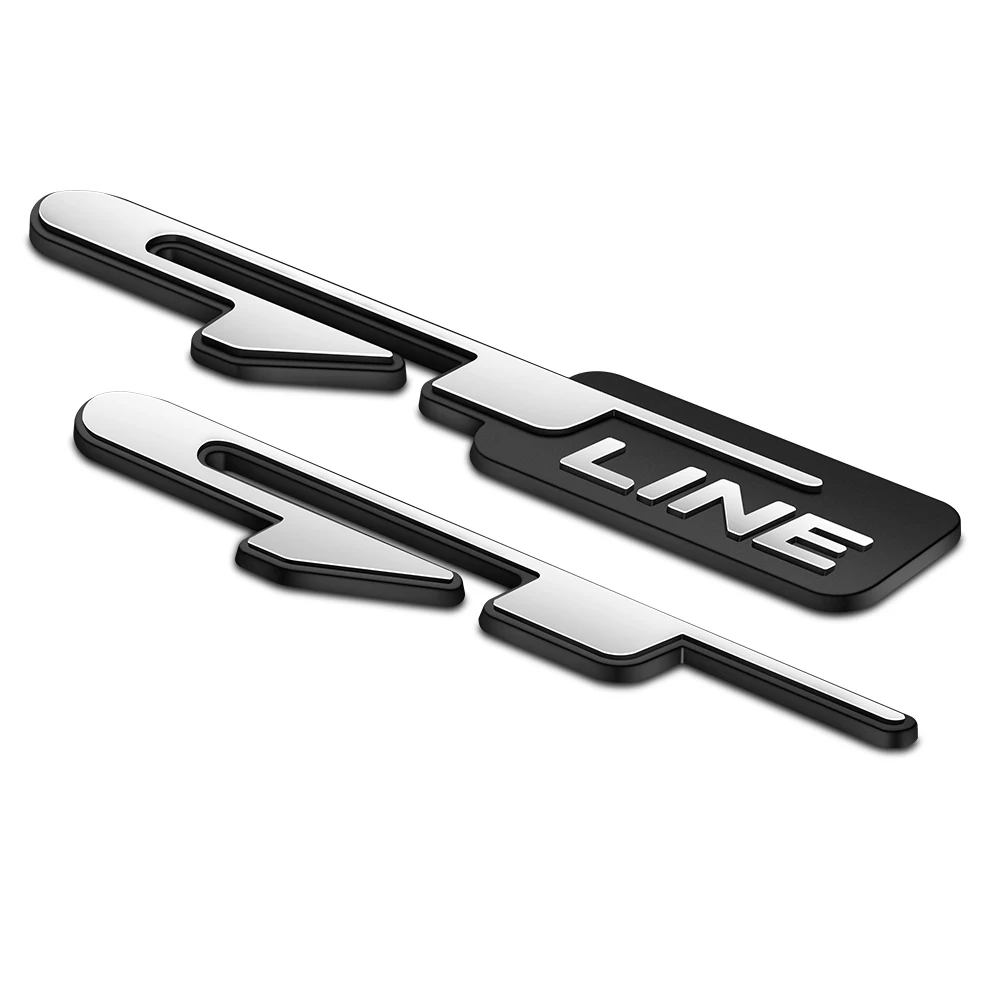 Наклейка на переднюю решетку автомобиля Эмблема багажника логотип GT Line для Peugeot