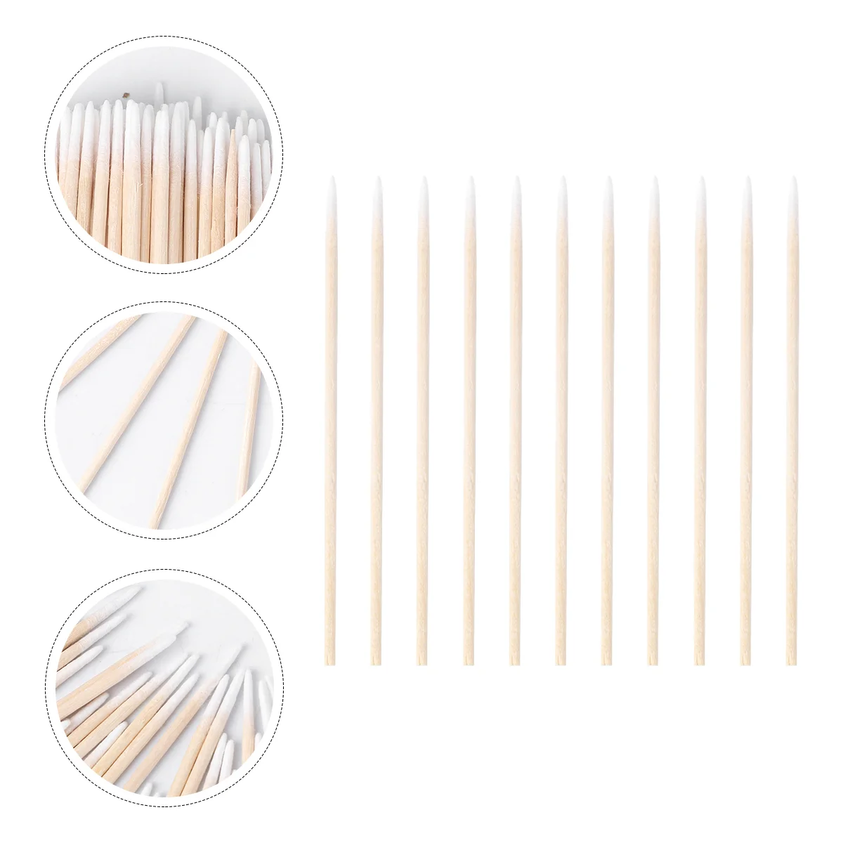 

400pcs Q Tips 500 Q Tips for Ears Single Pointed Cotton Swab Cotton Sticks for Microblading Cotton Swabs for Makeup