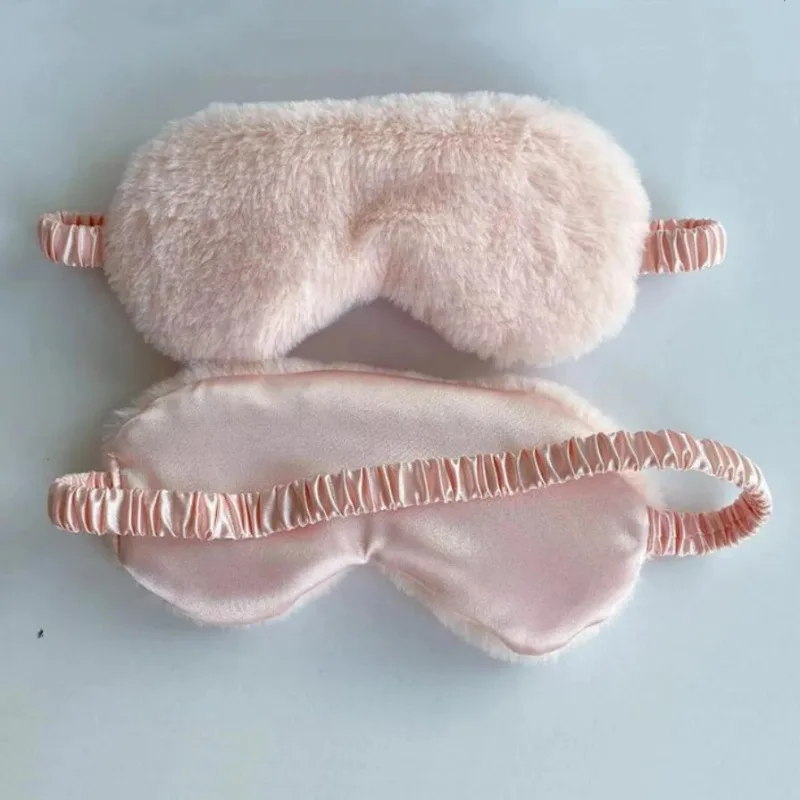 Маска для сна с повязкой на глаза Мягкие плюшевые маски глаз Cute Love Cloud Eye Cover