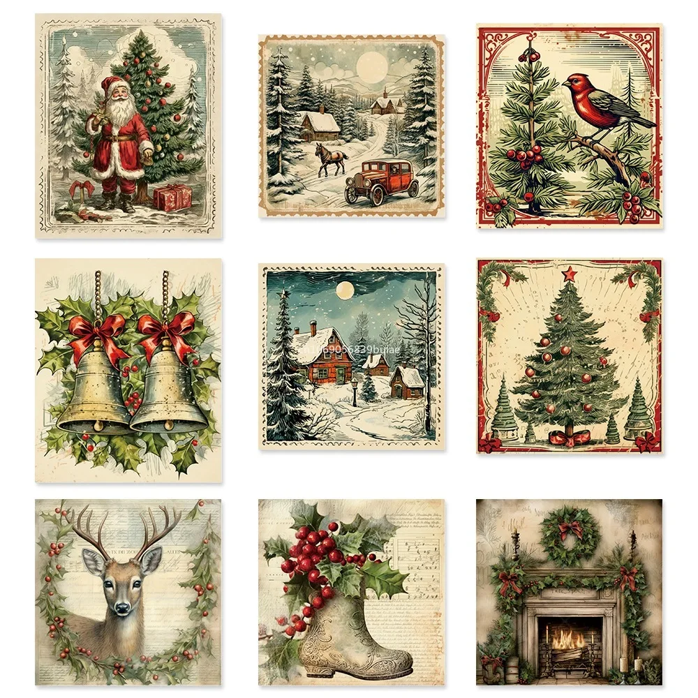 

Рождественские наклейки на бутылки вина