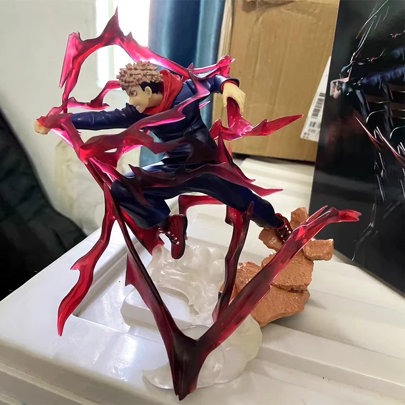 Фигурка Jujutsu Kaisen Itadori Yuji экшн-фигурки черная вспышка модель Kokusenn аниме