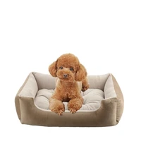 pet dog bed cashmere warming hot dog bed house soft dog lounger nest dog baskets fall winter plush kennel for cat puppy supplies