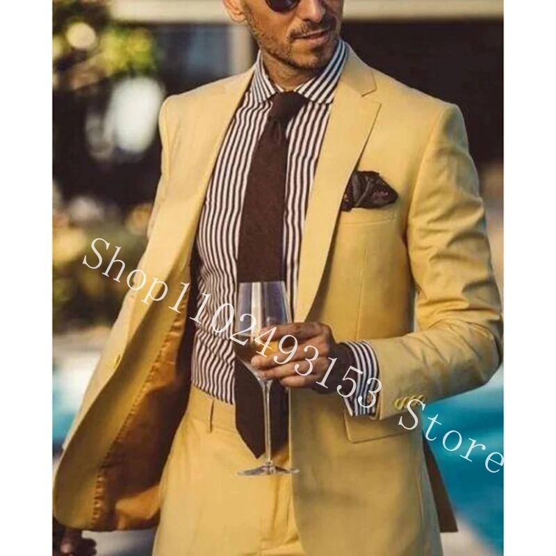 Рисунок 3 - Мужские облегающие костюмы для свадьбы