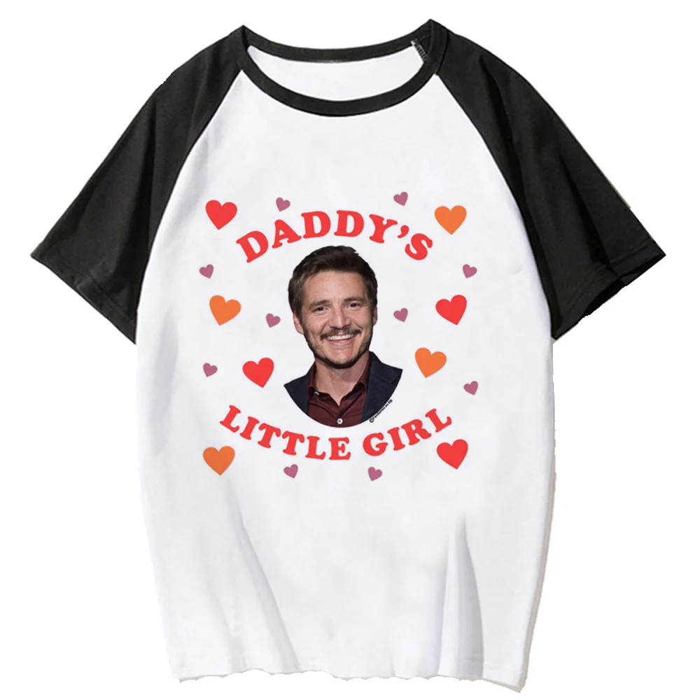 

Pedro Pascal t-shirts women manga designer tshirt female comic harajuku clothing