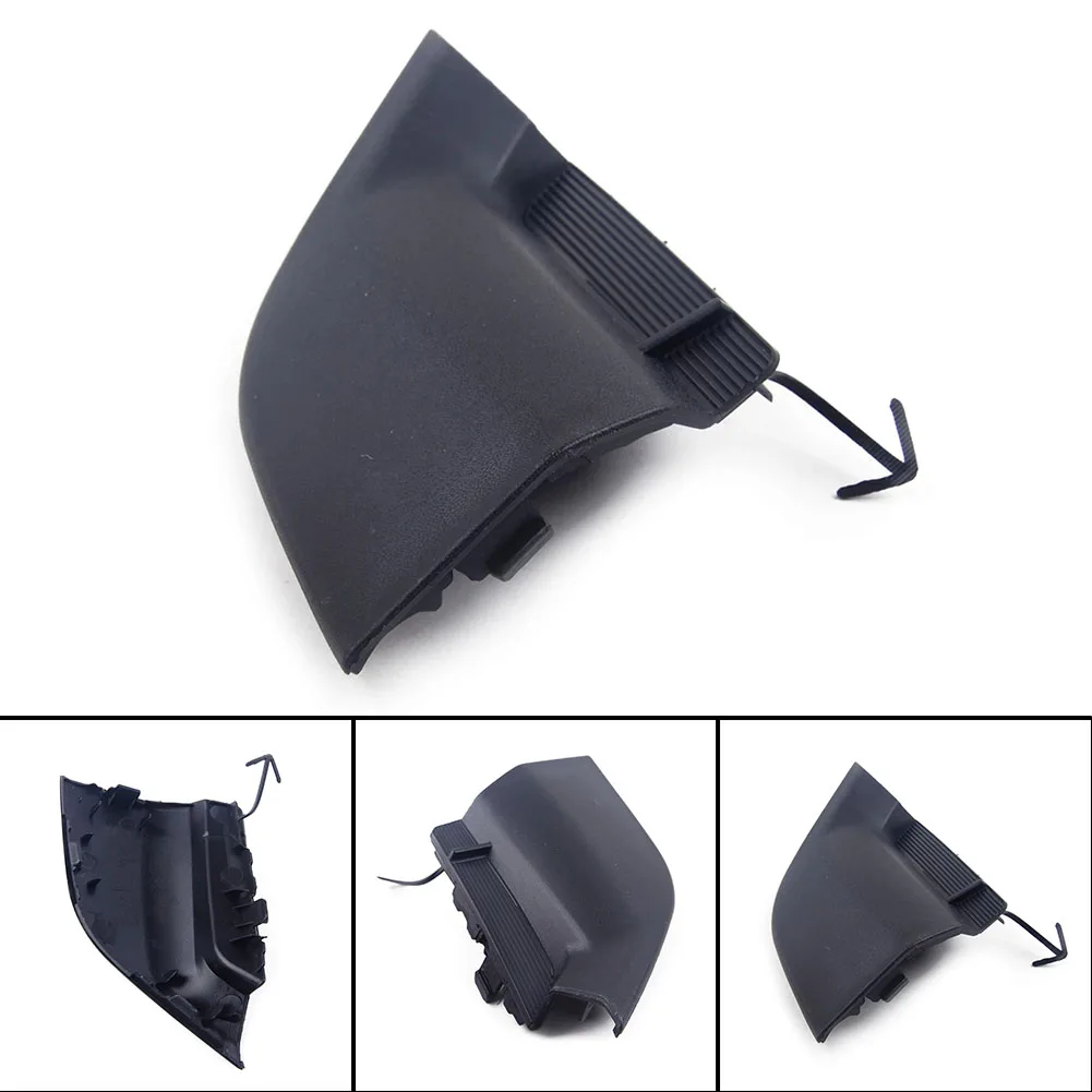 

2pcs Car Front Bumper Tow Hook Eye Cover For Toyota For RAV4 2016-2018 53285 53286-0R100 Black Plastic Car Exterior Accessory