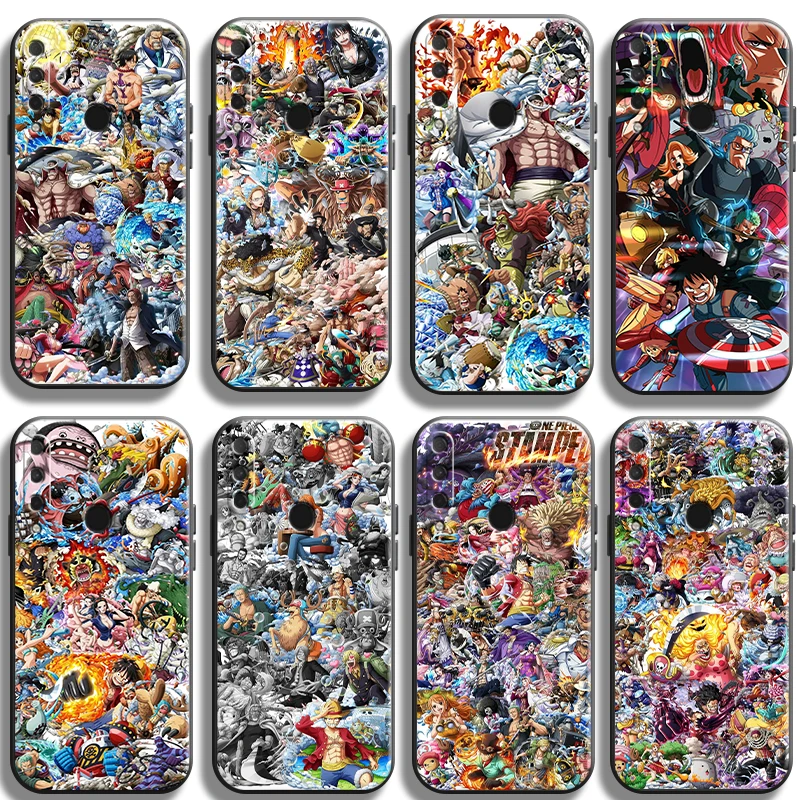 

Цельный чехол для телефона с аниме для HUAWEI Honor 8X 9X 9 Lite 10 10X Lite 10i 9A, силиконовый чехол, защитный чехол для смартфона