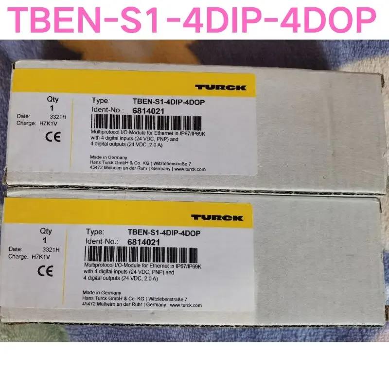 новый модуль TBEN-S1-4DIP-4DOP