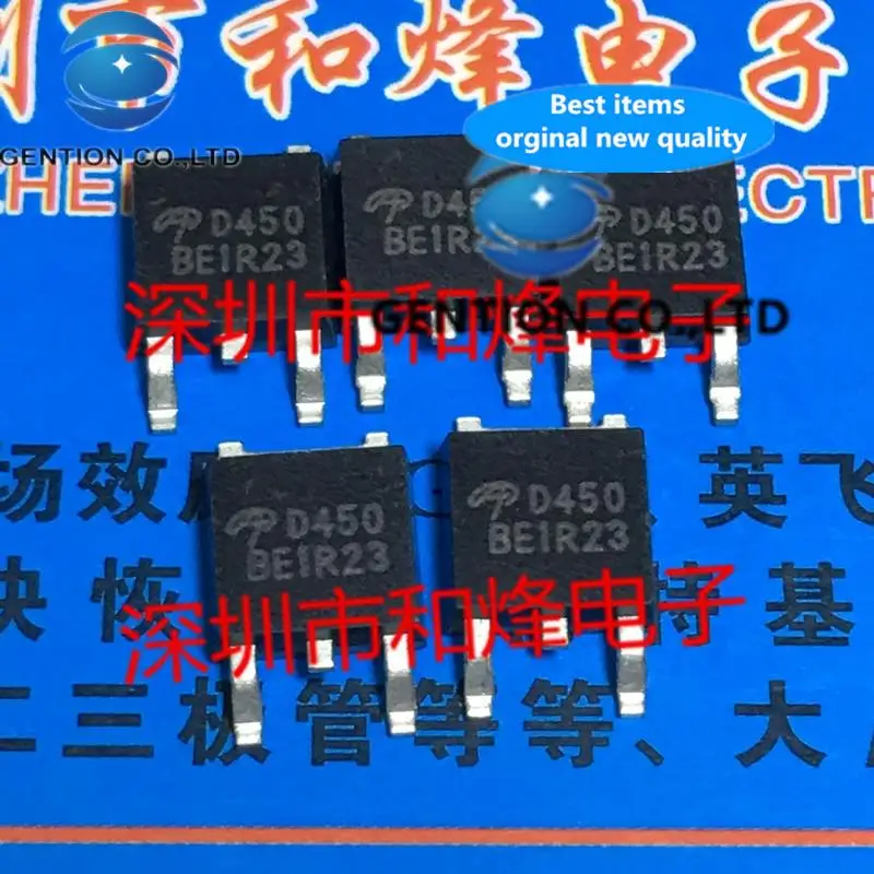 

10 шт. D450 AOD450 TO-252 200V 3.8A in sotck 100% новый и оригинальный