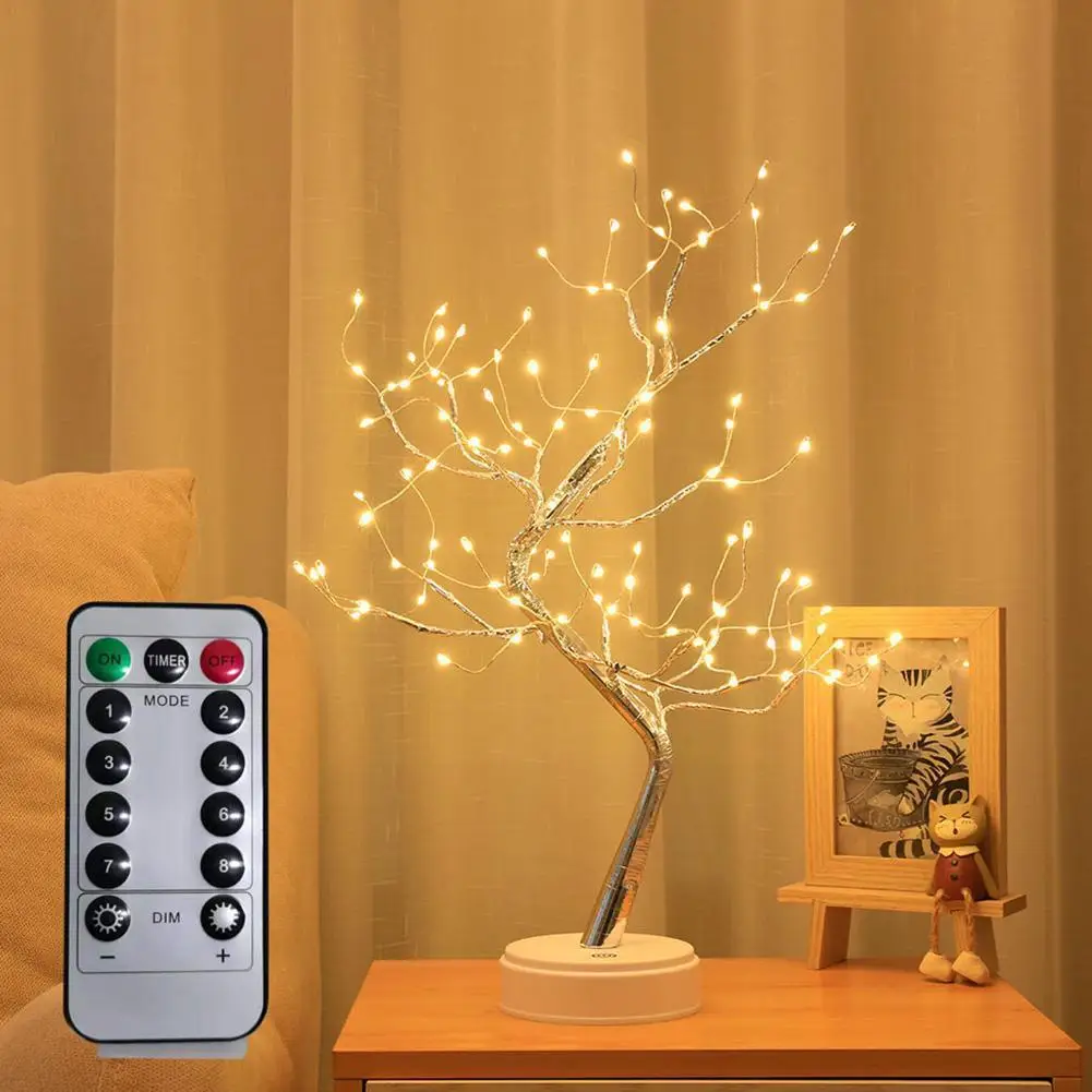 

Светодиодная сказочная Новогодняя мини-гирлянда на новогоднюю ёлку, медная гирлянда, освещение с проволокой, украшение для дома, ночник T4L1