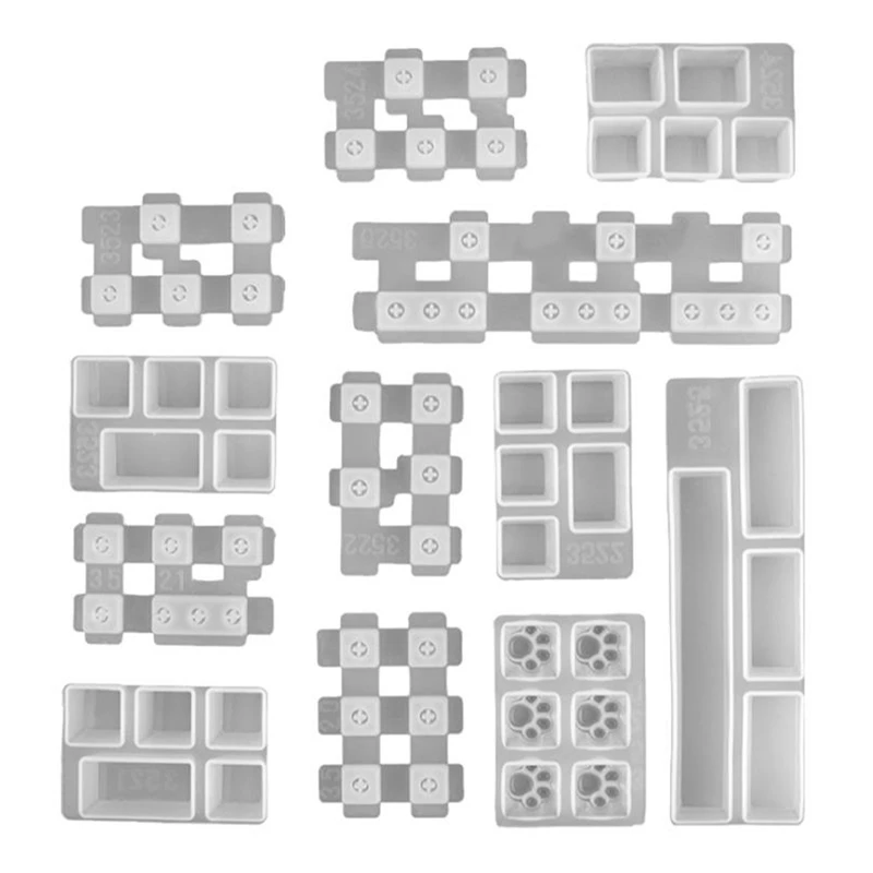 

DIY Set Manual Mechanical Gaming Keyboard Keycaps Resin Clavier Silicone Molds Keycap Mold For Art Epoxy Handmade Crafts