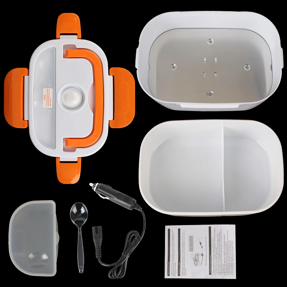 

Портативный Автомобильный Бенто-бокс С Подогревом Экологичный Пластиковый Контейнер Для Обеда Для Быстрого Нагрева Европейска...