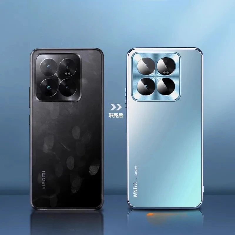 Для Xiaomi Redmi K70 Ultra K70Ultra Гальванизированный матовый стеклянный объектив полная