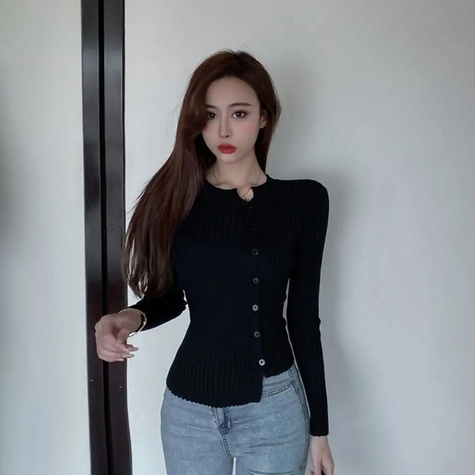 

Fashion Cardigan Woman Striped Sweater Crochet Korean Style Knitted Sweaters Cute Vintage Crop Tops Kawaii Cardigans for Women