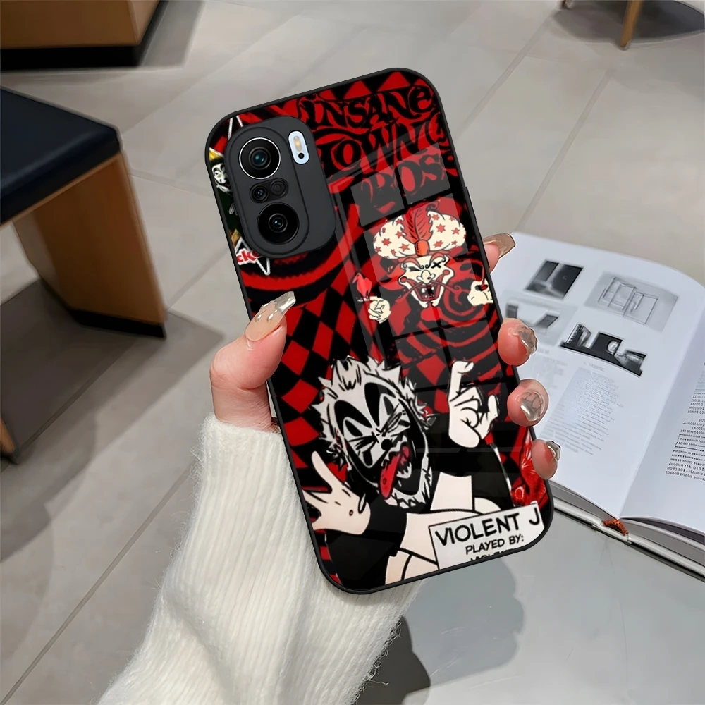 Чехол для телефона ICP Insane Clown Posse для Redmi 12c 13c 12 13 Note 13 Pro Plus 11 12 Pro 10 11s 12s, чехол из закаленного стекла (art.: 3920d97fb565f) - 3920d97fb565f