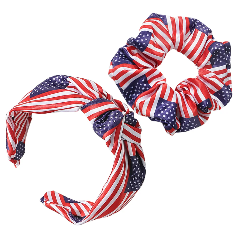 

Independence Day Headband Hair Scrunchies Accessory Cosplay Party Headbands Festival Costume Hoops