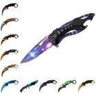 1 шт. 13 см автомобильные наклейки для CS GO Karambit нож графический ноутбук водонепроницаемые наклейки гладкая аккуратная позиция 13 см ПВХ Декор