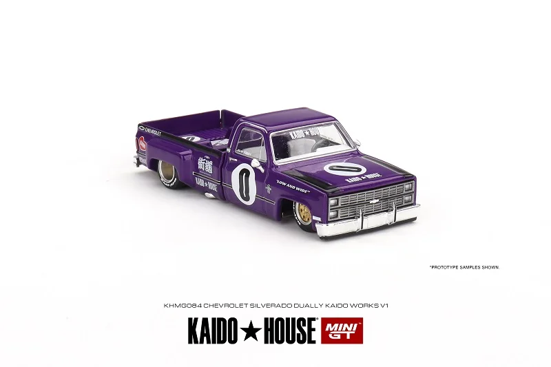 

(Pre-Order) Kaido House x MINI GT 1:64 Chevrolet Silverado Dually KAIDO V1 Diecast Model Car