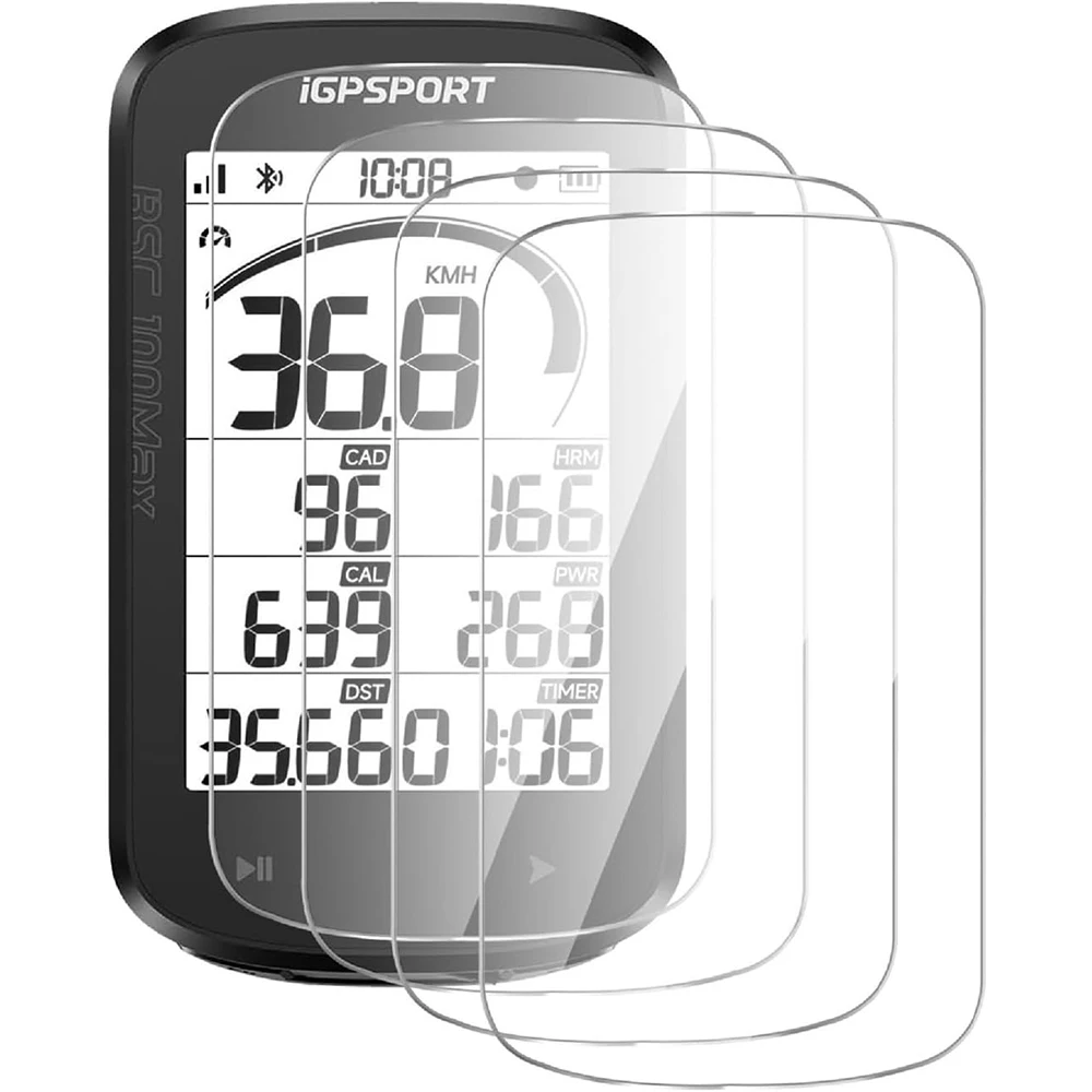 Фото 2-5 шт. защитная пленка из закаленного стекла 2.5D 9H для iGPSPORT BSC100 Max №1