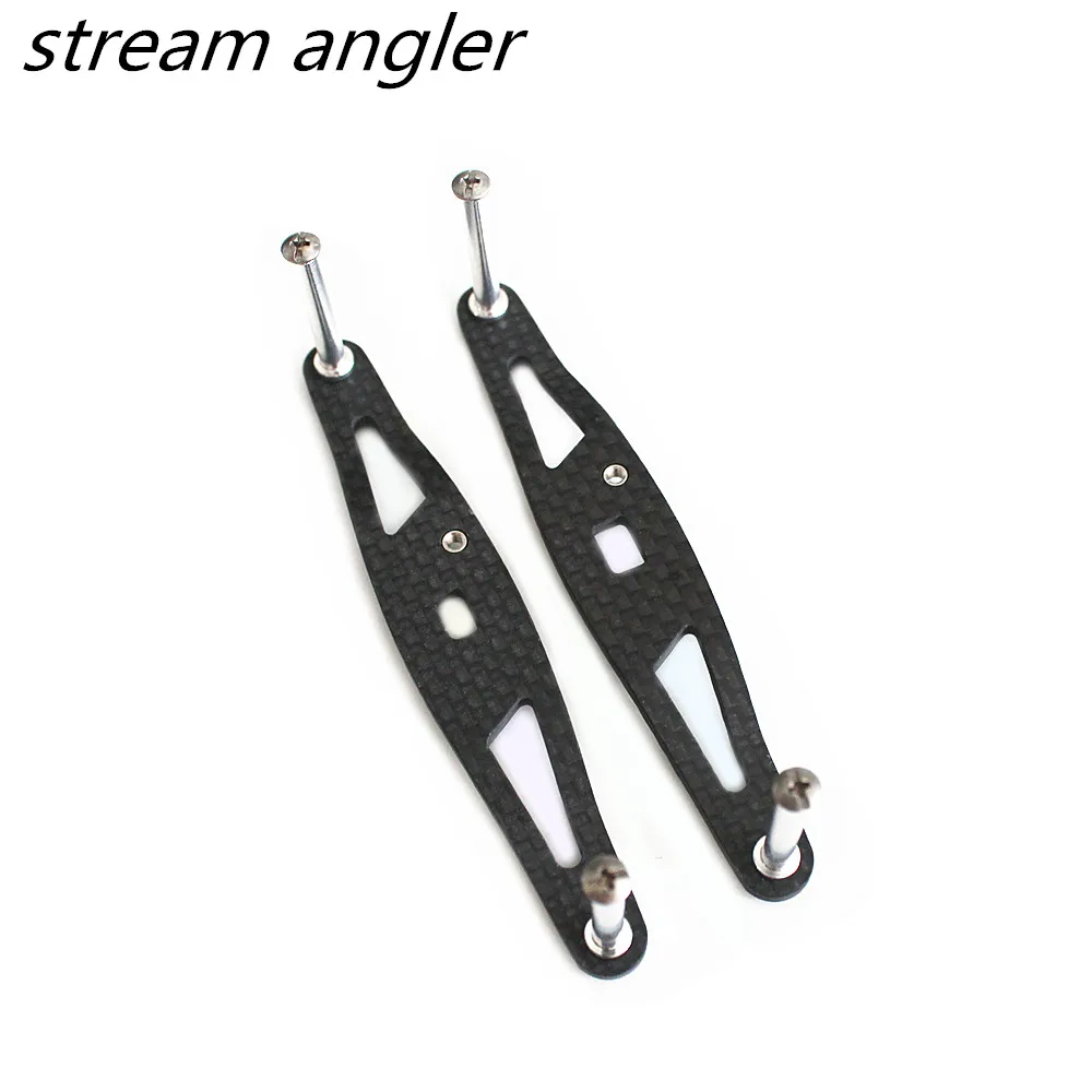 

Carbon Rocker Arm Baitcasting Reel Handle Lighter 7.7g Hole Size 8mm*5mm And 7mm*4mm Fit TATULA