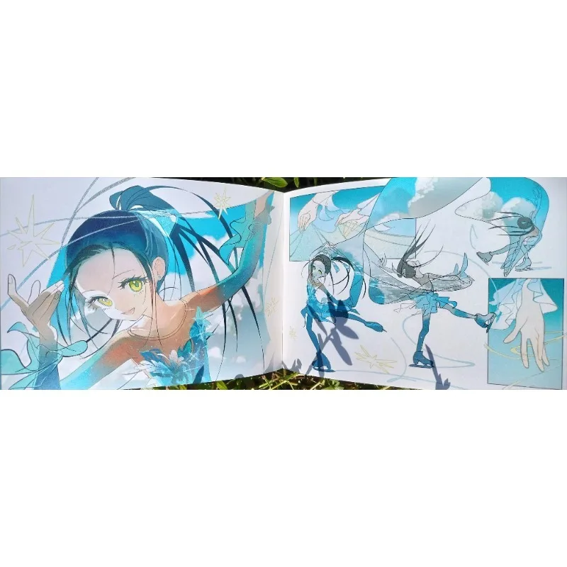 Артбук Medalist Hikaino: Коллекция иллюстраций WILD ICE, иллюстрации Инори Юитсука, Хикару Камисаки, манга-комикс, додзинси (art.: 3920db0284537) - 3920db0284537
