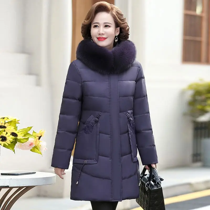 Winter Women's Cold Coat Parkas Super Hot Coats Hooded Long Cotton Padded Jacket Jackets Womens Winter Clothing 2022 Fashion