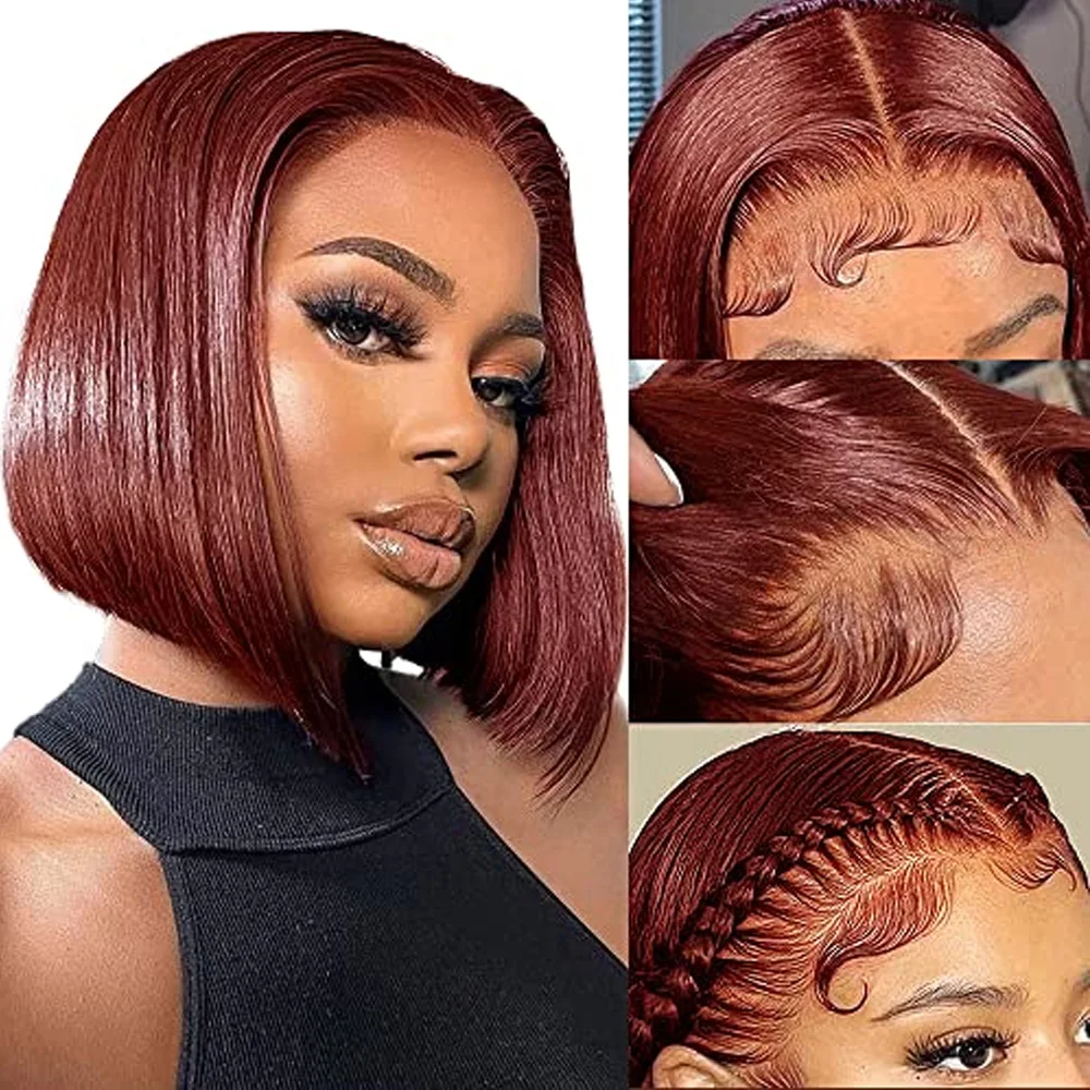#33 13x4 Transparent Remy Human Hair For Women Pre-plucked With Baby Hair
