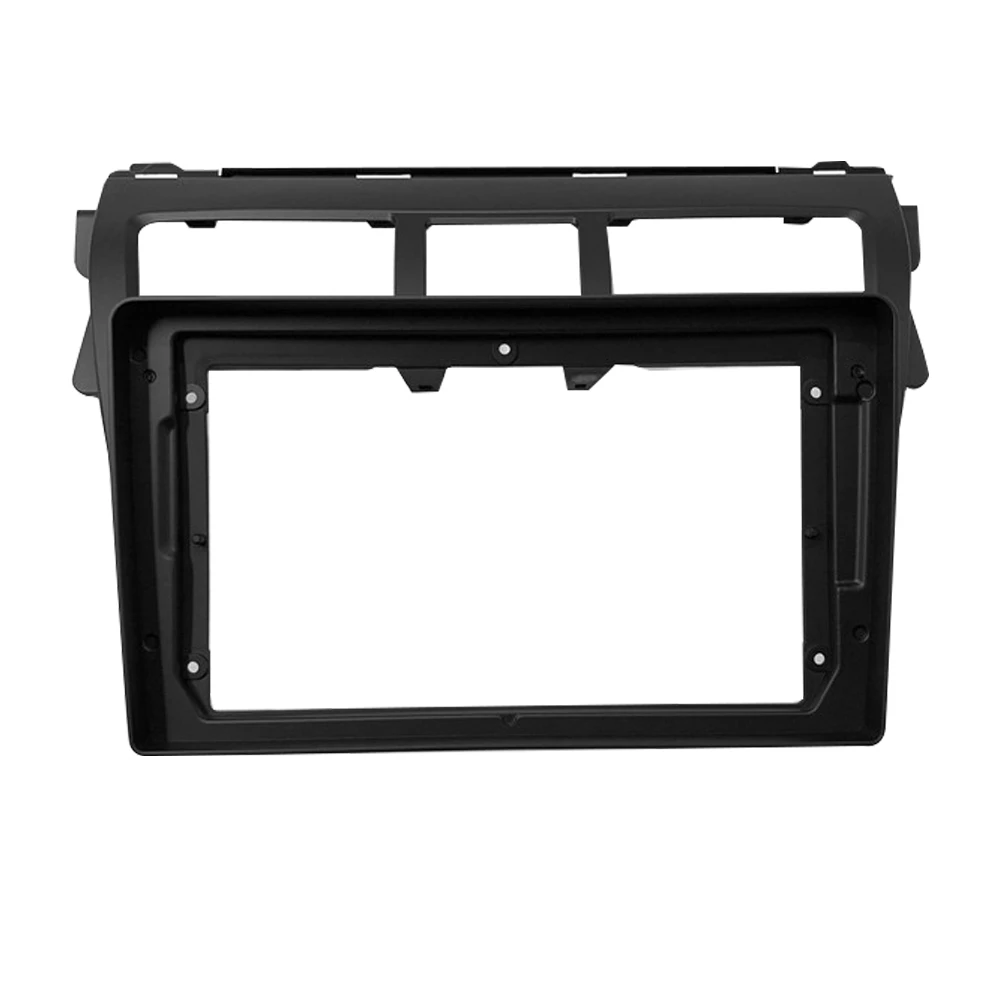 

2 DIN 9'' Car Radio Fascia Panel for Toyota Vios 2007 Belta 2005 Yaris Sedan 2006 Stereo Dash Facia Trim Installation Kit