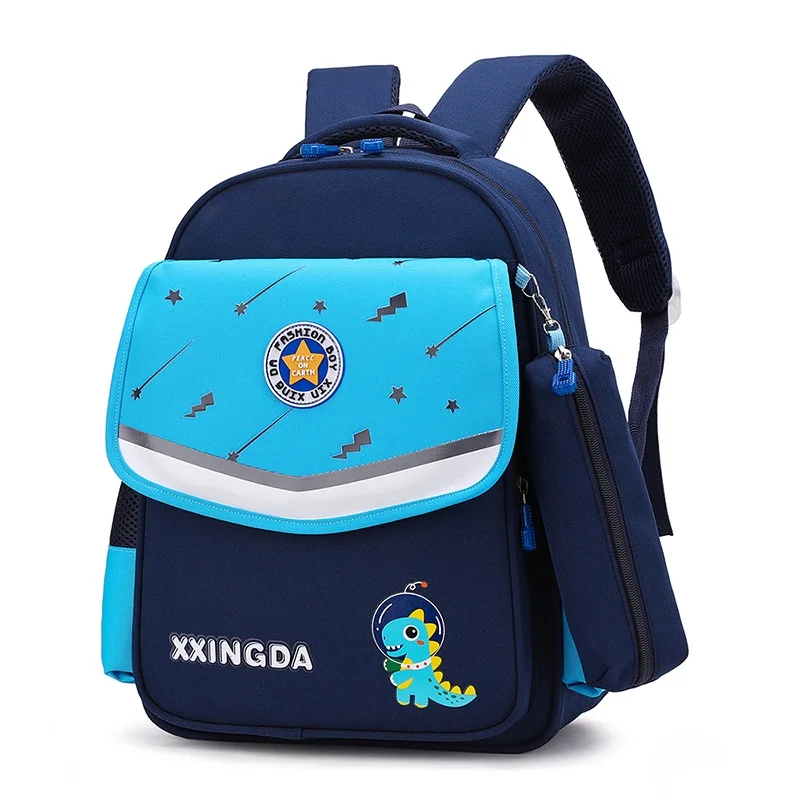Large Capacity Children Grade 1-3 Cartoon Unicorn Dinosaur School Backpacks New Girls Boys Students Schoolbags with Pen Bag Hot
