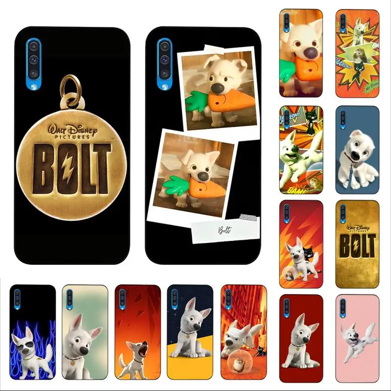 

Disney Bolt Dog Phone Case for Samsung A51 01 50 71 21S 70 31 40 30 10 20 S E 11 91 A7 A8 2018