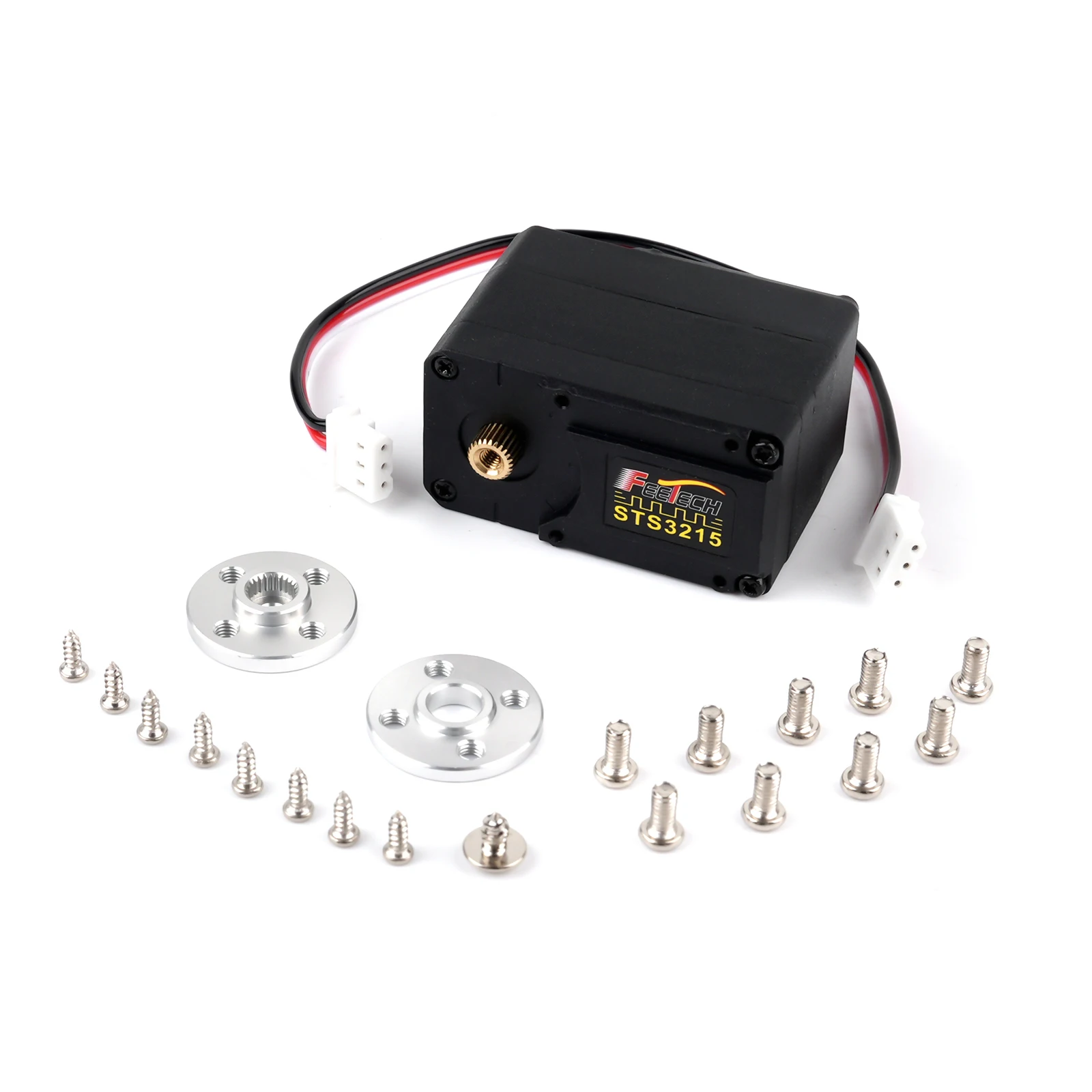 Фото Сервопривод Feetech 7.4V 19KG с магнитным энкодером, 360 градусов, ST-3215-C001, высокоточный, с последовательной TTL-шиной, для роботов Arduino, 1:345 №5